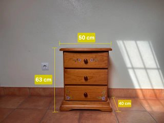 Dormitorio infantil madera completo