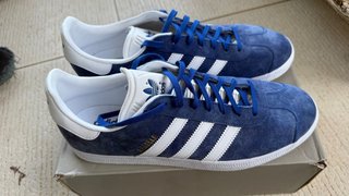 Adidas Gazelle Azul y Blanco