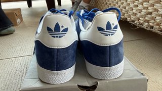 Adidas Gazelle Azul y Blanco