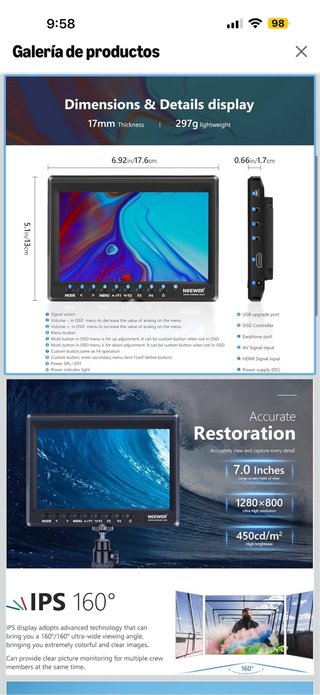 Monitor foto