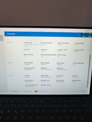 Dell XPS 15 9500 i7 32GB RAM 1TB SSD