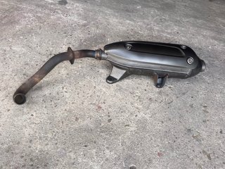Tubo de escape Piaggio X9 250cc original
