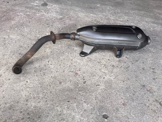 Tubo de escape Piaggio X9 250cc original