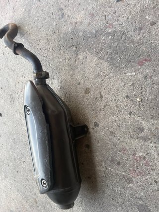 Tubo de escape Piaggio X9 250cc original
