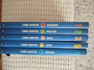 Pack de 5 libros de la saga Arcanus de Care Santos