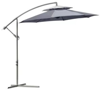 Sombrilla parasol de jardín inclinable