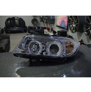 Faros delanteros Angel eyes BMW Serie 3 E90 Chrom