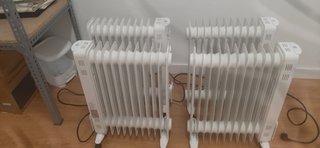 4 Radiadores Aceite 2500W