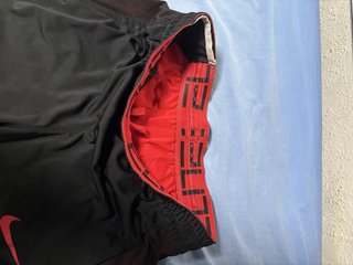 Pantalón deportivo Nike Elite Talla S Rojo y Negro