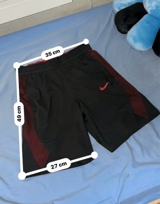 Pantalón deportivo Nike Elite Talla S Rojo y Negro