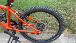 Bicicleta infantil naranja 20 Rockrider
