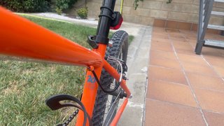 Bicicleta infantil naranja 20 Rockrider