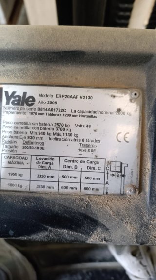 Carretilla Eléctrica Yale