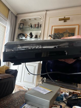 Tocadiscos Kenwood Negro/Plateado