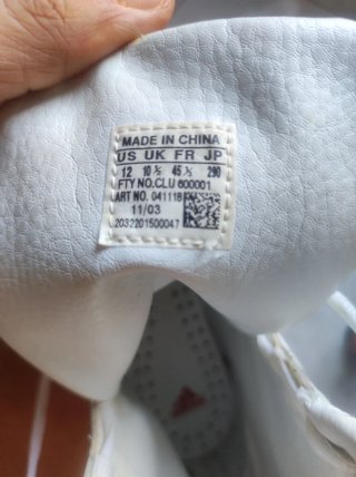 Adidas Sneakers Camoscio Grigio - Taglia 45 1/3