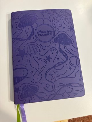 Agenda Passion Planner Semanal 2026-2027 Morada