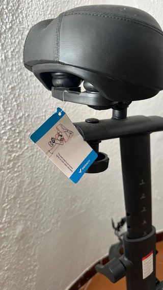Bicicleta Estática MERACH Negra (a estrenar)