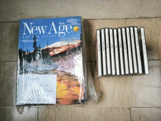 Riviste New Age & New Sounds anni 90' senza CD