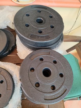 Pack Mancuernas y Barra 30kg