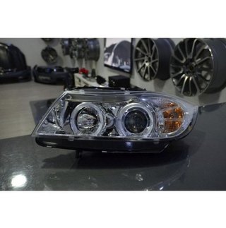 Faros delanteros Angel eyes BMW Serie 3 E90 Chrom