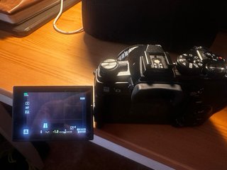 Olympus OMD M1 Mark II + Objetivo 23mm 1.4 + SD