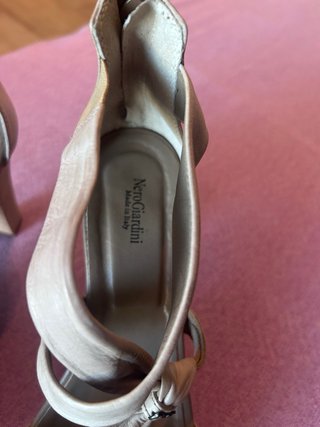 NeroGiardini Sandali Pelle Tacco Plateau