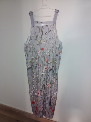 Mono corto estampado floral mujer