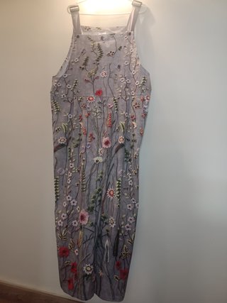 Mono corto estampado floral mujer