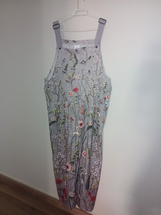 Mono corto estampado floral mujer