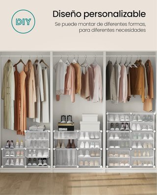 Zapatero modular organizador