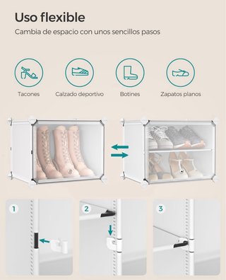 Zapatero modular organizador