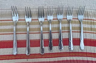 Gran lote de cubiertos vintage – 100 piezas aprox