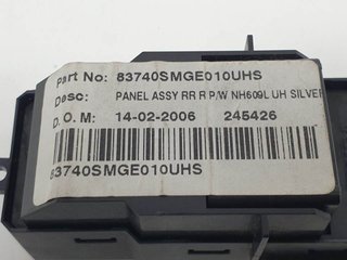 MANDO ELEVALUNAS TRASERO DERECHO HONDA HONDA CIVIC BERLINA 5 (FK) 2005-2012