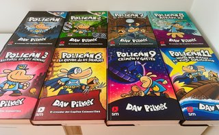 Colección Policán — 8 libros de Dav Pilkey