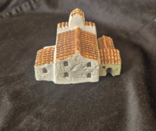 Miniatura della Chiesa di San Giuseppe a Ibiza in Ceramica Vintage