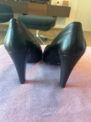 Décolleté NeroGiardini Pelle Tacco