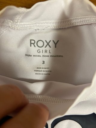 Maglia da bagno Roxy bianca