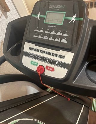 Cinta de correr + masajeador + suelo