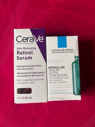 2 Sérums CeraVe y La Roche-Posay
