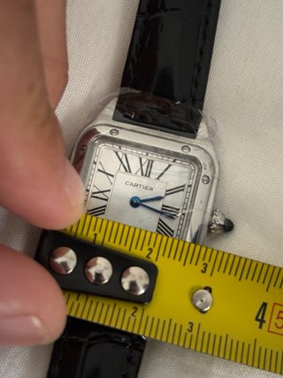 Santos-Dumont Reloj Negro/Plata