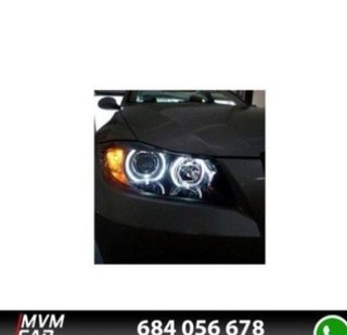 Faros Angel eyes para BMW E90 look Xenon