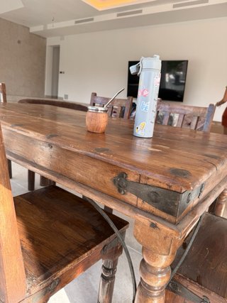 Mesa y 4 Sillas Estilo Mexicano