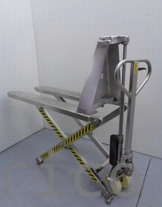 Transpaleta Tijera Inoxidable - 1000 Kg