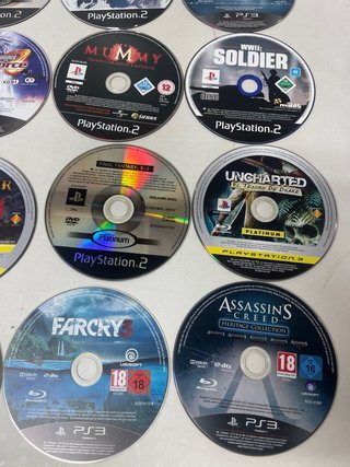 Lote Juegos PS2 y PS3