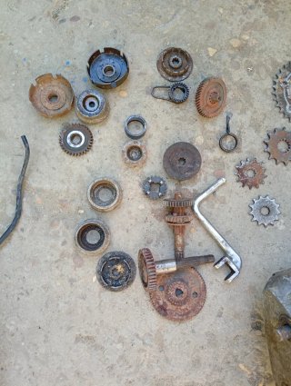 Piezas de motor Puch