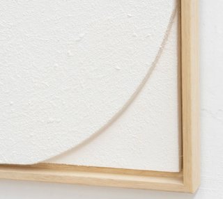 Cuadro Wabi Beige y Blanco