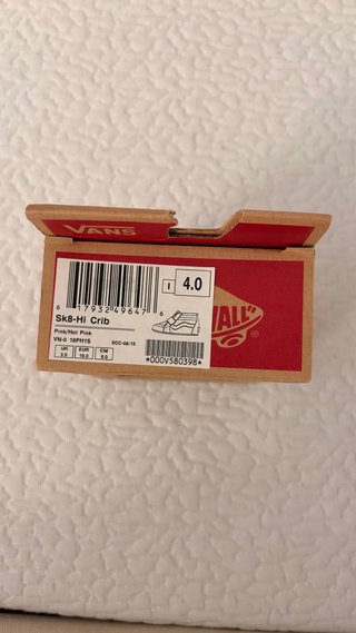 Vans neonato 6-9 mesi