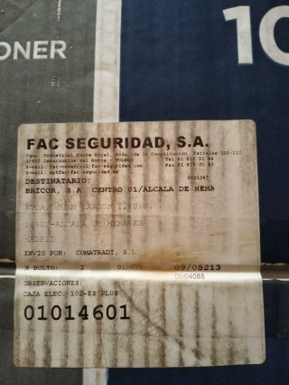 Caja Fuerte FAC 102 ES PLUS Nueva Sin Abrir
