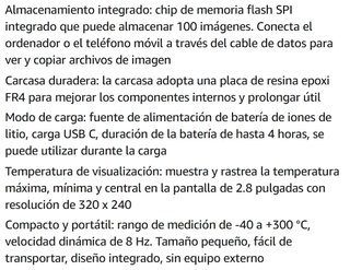 Cámara Termográfica Infrarroja MLX90640 2.8