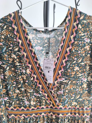 Vestido Sfera Boho asimétrico. Talla L. Etiqueta